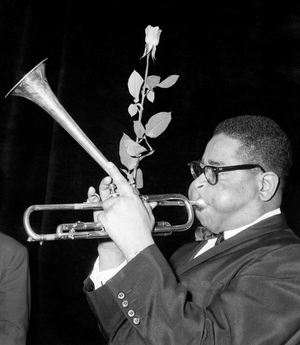 Dizzy Gillespie, 1959 (b/w photo)