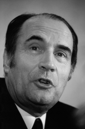 Francois Mitterand, French statesman, President of the Republic ..., 1972 (photo)