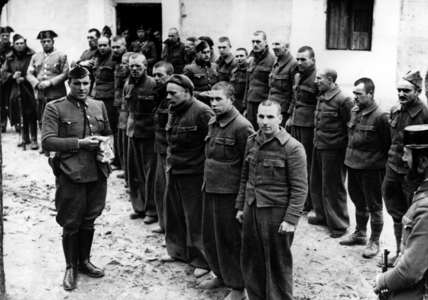 Fascist propaganda in the Spanish Civil War 1937 (photo)