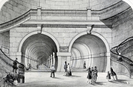 The Thames tunnel (engraving)