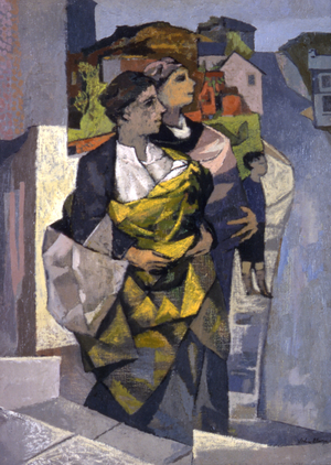 The Mothers, 1952 (oil on canvas)