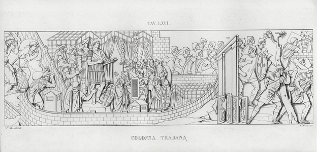 La Colonna Trajana, Trajans Column (engraving)