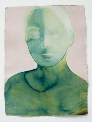 Absent Past, 2023 (w/c on rag paper)