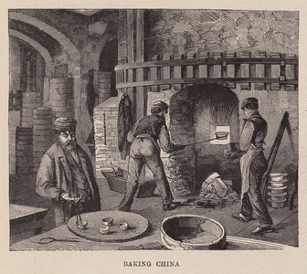 Baking china (engraving)
