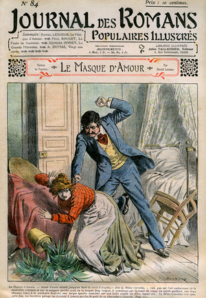 Man Striking a Woman, 1900s (print)