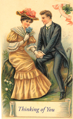 Valentine's Day Cards Greetings Card, UK, 1900s