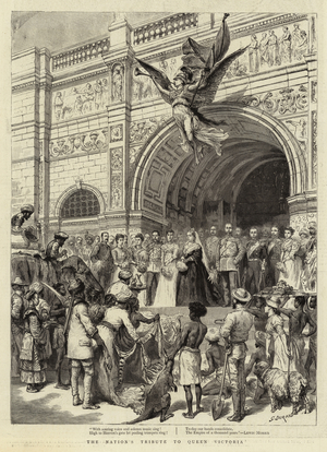 The Nation's Tribute to Queen Victoria (engraving)
