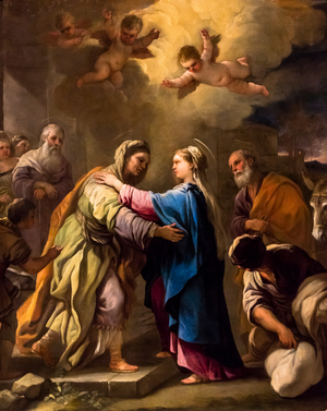 The Visitation, c. 1695/96 (Oil on copper)