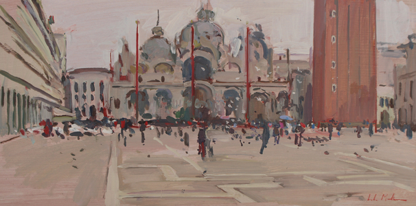San Marco I, 2016 (oil on board)