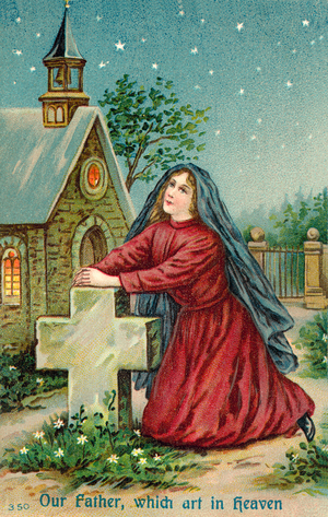 Our Father Which Art In Heaven (colour litho)