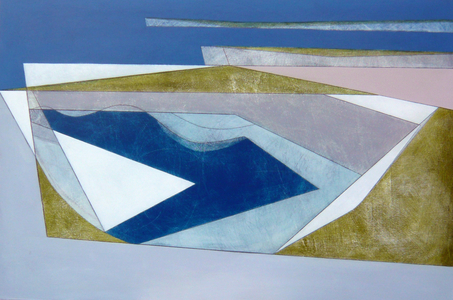 Headland, 2008 (acrylic on board) 