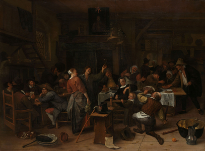 Prince’s Day, 1660-79 (oil on panel)