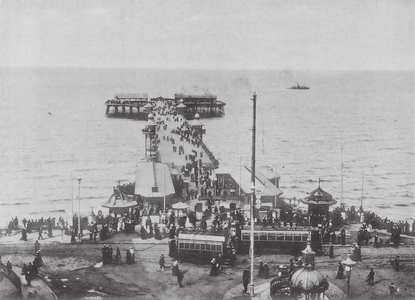North Pier, Blackpool (b/w photo)