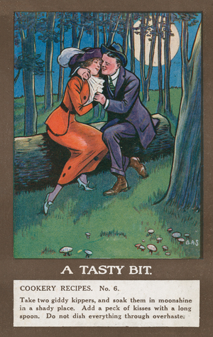 A tasty bit (colour litho)