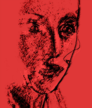 Surprise (red),2020,(mixed media)