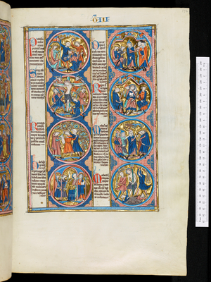 Bible moralisée, Part I., 1226 - 1275 (illumination)