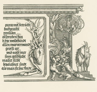 Triumphal Arch for Emperor Maximilian I, 1515 (woodcut)