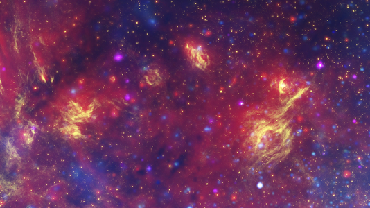 The central region of our Milky Way galaxy. Hubble, Spitzer and Chandra.