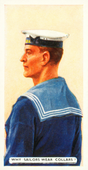 Do You Know: Why sailors wear collars? (colour litho)