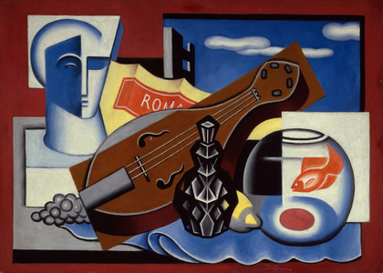 Music (oil on canvas)