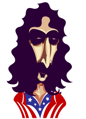 Frank Zappa, by Neale Osborne