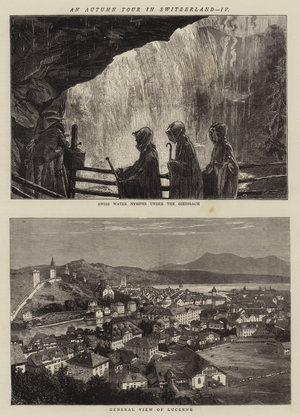 An Autumn Tour in Switzerland, IV (engraving)