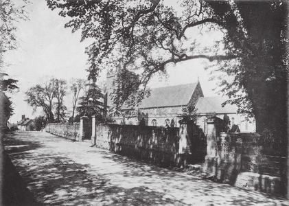 Battle Church (b/w photo)
