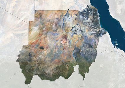 Sudan, Natural Colour Satellite Image (photo)