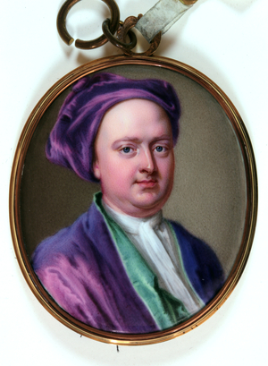 Edward Lord Harley, 1719 (enamel)