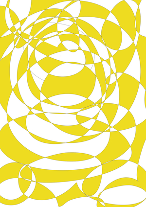 Yellow Fun, 2017 (mixed media)