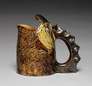 Spoon Warmer, made by Robert Wallace Martin, made at Martin Brothers, c.1880 (stoneware) 