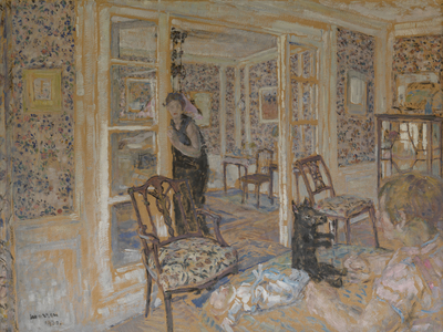 Interior, 1930 (oil on canvas)
