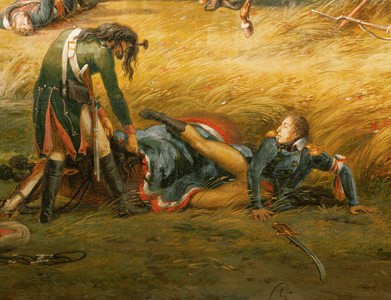 Battle of Marengo (oil on canvas)