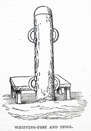 A whipping post (print)