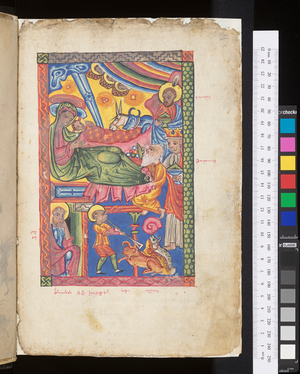 The Four Gospels, 1597 (miniature)