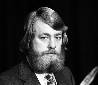 Røros 197211. Chairman of Young Left, Carl Johan Sverdrup, During the Left's national meeting at Røros, where the party was split into two fractions …, 1972 (photo)
