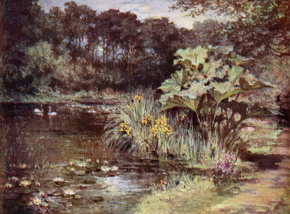 Scottish Gardens: Culzean (colour litho)