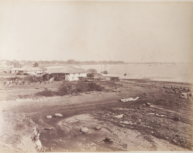 Near 'The Point', Myanmar, c.1895 (b/w photo) [2003/071/1/1/2/30]