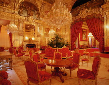 Le Grand Salon of Napoleon III in the Palais du Louvre, Paris …