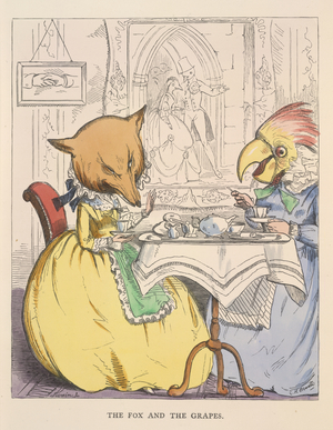 The fox and the grapes