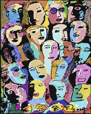 Focus Group II, 2000 (computer graphics)