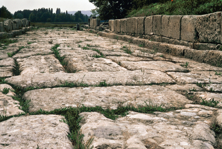 The Sacred Way of the city of Dionon the slopes of Mount Olympos