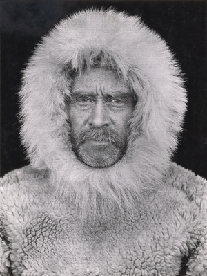 Self-Portrait, Cape Sheridan, Canada, 1909 (gelatin silver print)