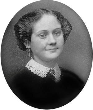 Princess Antonia, c. 1860 (b/w photo)