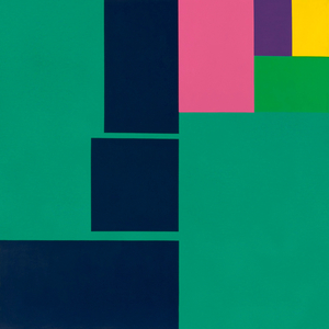 Untitled no.119, 1970 (acrylic (Liquitex, aquatec and Cryla) on cotton duck)