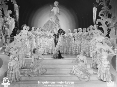 Scene from the revue film "My Life Is at Stake", 1936