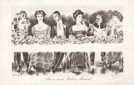 Above and Below Board (litho)