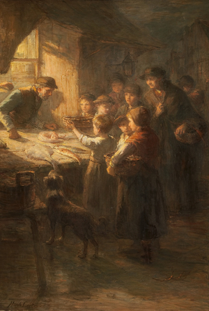 Waiting for the Remnants (oil on canvas)