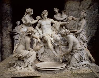 Apollo Served by the Nymphs c. 1666 (marble)