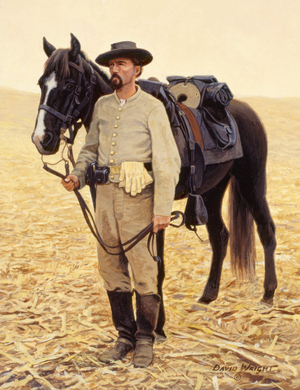 Stand to Horse-Confederate